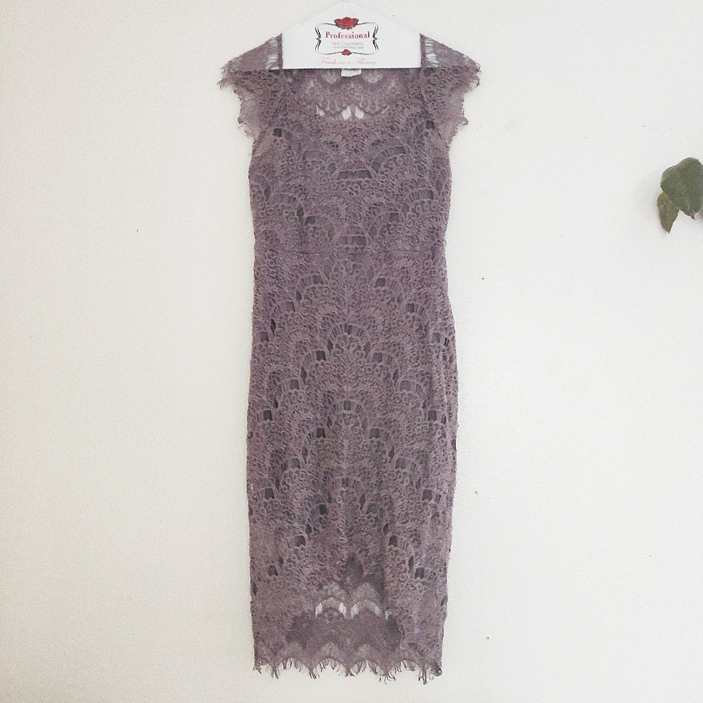 FP Intimately lavender lace dress